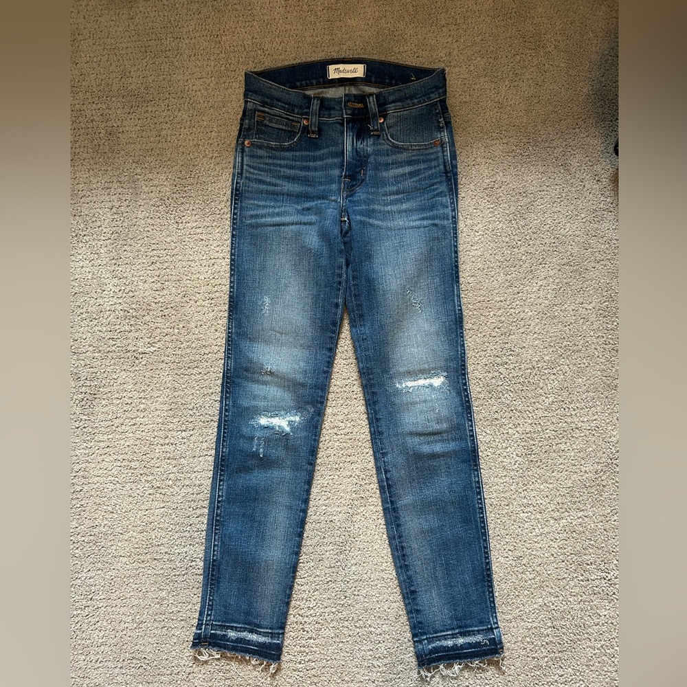 Madewell skinny jeans